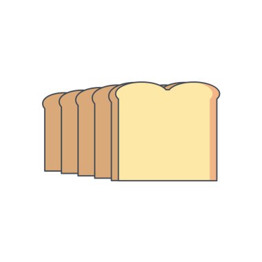  Gıda ve içecek Web ikonu vektör illüstrasyonu