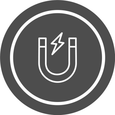 mıknatıs simgesi vektör çizimi