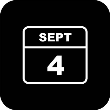 Takvim simgesinin vektör illüstrasyonu 