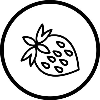 Gıda Web ikonu vektör illüstrasyonu