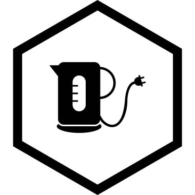 Kettle Simgesi Moda Biçimli Ayrı Arkaplan