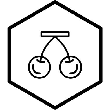 Gıda Web ikonu vektör illüstrasyonu 