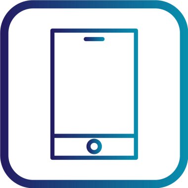 minimalist vektör illüstrasyonu, uygulama simgesi