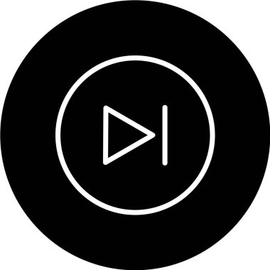 minimalist vektör illüstrasyonu, uygulama simgesi