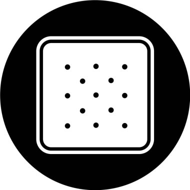 Gıda Web ikonu vektör illüstrasyonu 