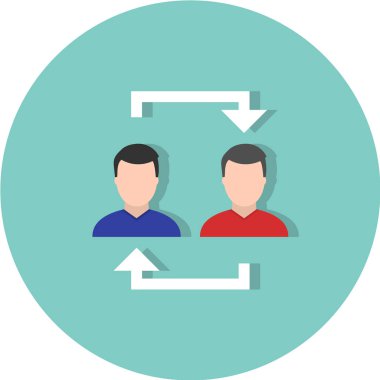 minimalist vektör illüstrasyonu, uygulama simgesi