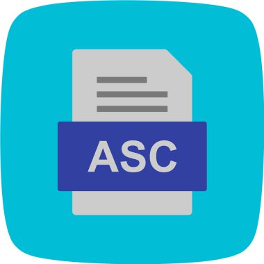 dosya biçimi simgesi, vektör illüstrasyonu