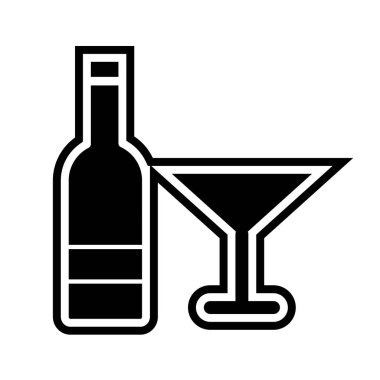  Gıda ve içecek Web ikonu vektör illüstrasyonu