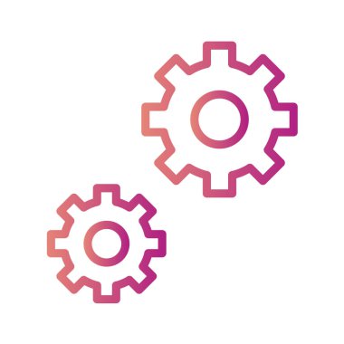 seo modern simgesinin vektör illüstrasyonu