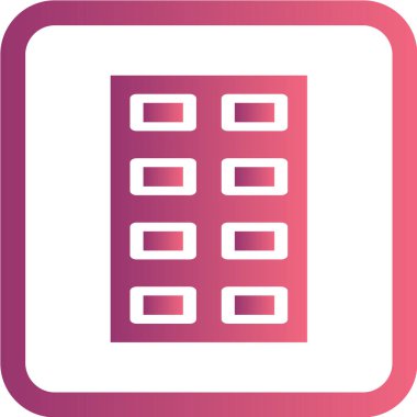  Gıda ve içecek Web ikonu vektör illüstrasyonu