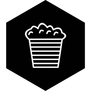 Gıda Web ikonu vektör illüstrasyonu 