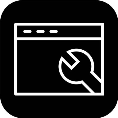 Web tasarım vektörü simgesi