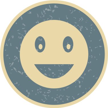 Moda Biçimli Emoji Simgesi İzole Arkaplan 