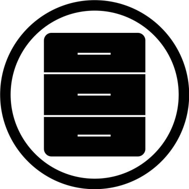 Modern otomatik simgenin vektör illüstrasyonu