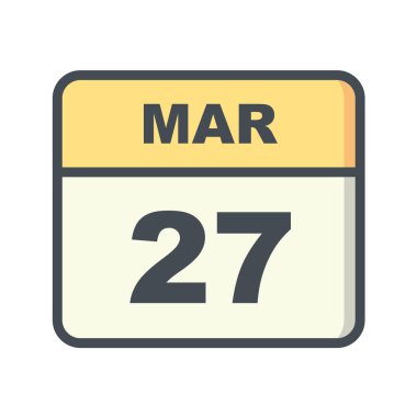 Takvim simgesi tasarımı, vektör illüstrasyonu