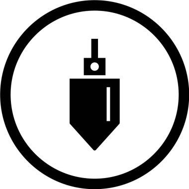 minimalist vektör illüstrasyonu, uygulama simgesi