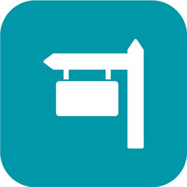 Emlak simgesi vektör illüstrasyonu 