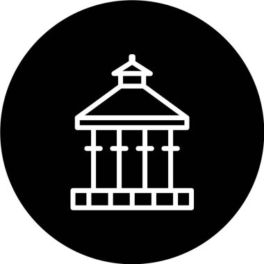 Yapı simgesinin vektör illüstrasyonu