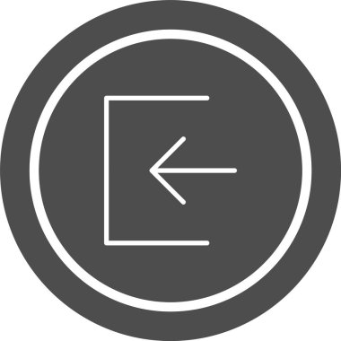 Moda Biçimli İzole Arkaplan Simgesinde İmzala