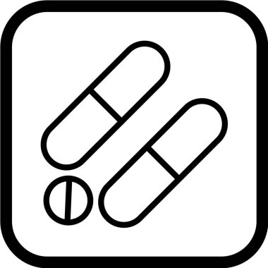 Tıbbi ve sağlık simgesinin vektör illüstrasyonu