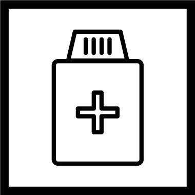 tıbbi simge vektör illüstrasyonu