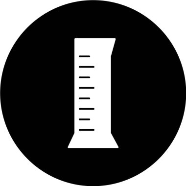 Bir test tüpünün vektör illüstrasyonu