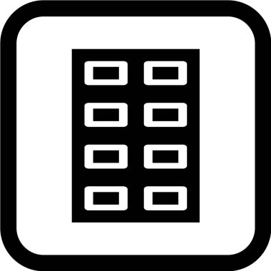 Gıda Web ikonu vektör illüstrasyonu 