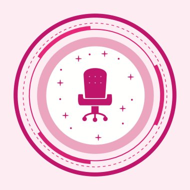 Ofis Sandalyesi Simgesi Moda Tarzı Ayrı Arka Gruplandırılmış