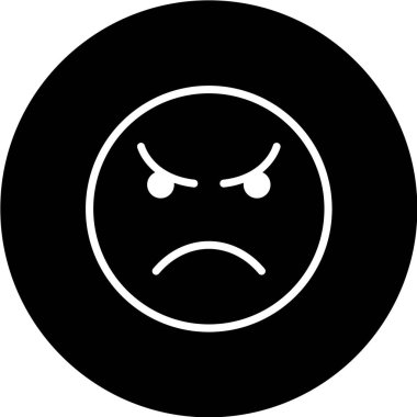 bir yüz ifadesinin karikatür çizimi