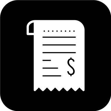 bankacılık ve finans hattı vektör simgesi.