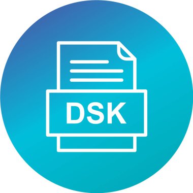 tipik dosya biçimi vektör illüstrasyonu 