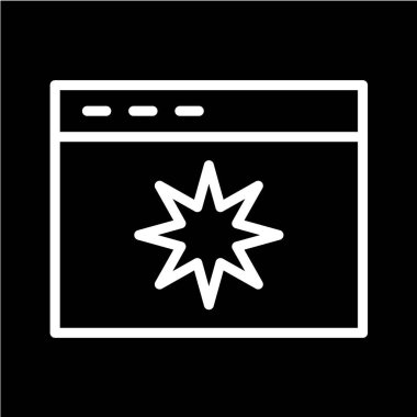 seo modern simgesinin vektör illüstrasyonu