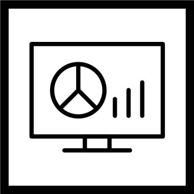 seo modern simgesinin vektör illüstrasyonu