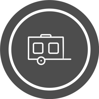 minimalist vektör illüstrasyonu, uygulama simgesi