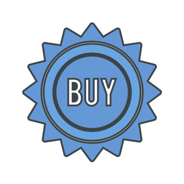 Ödül için bir etiketin vektör illüstrasyonu