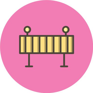 minimalist vektör illüstrasyonu, uygulama simgesi