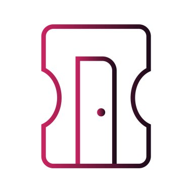 Modern b 'nin vektör illüstrasyonu simge müziğinden yoksun