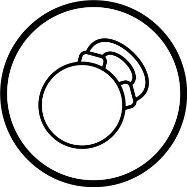 minimalist vektör illüstrasyonu, uygulama simgesi