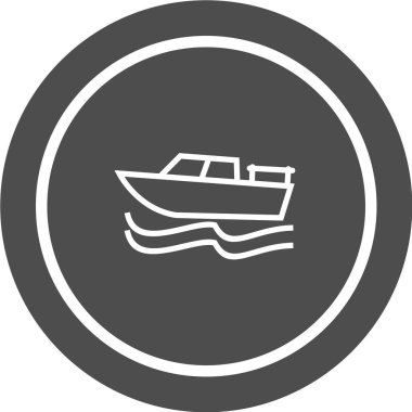 minimalist vektör illüstrasyonu, uygulama simgesi