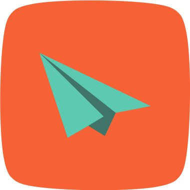 Multimedya düz simgesi beyaz arkaplanda izole edildi