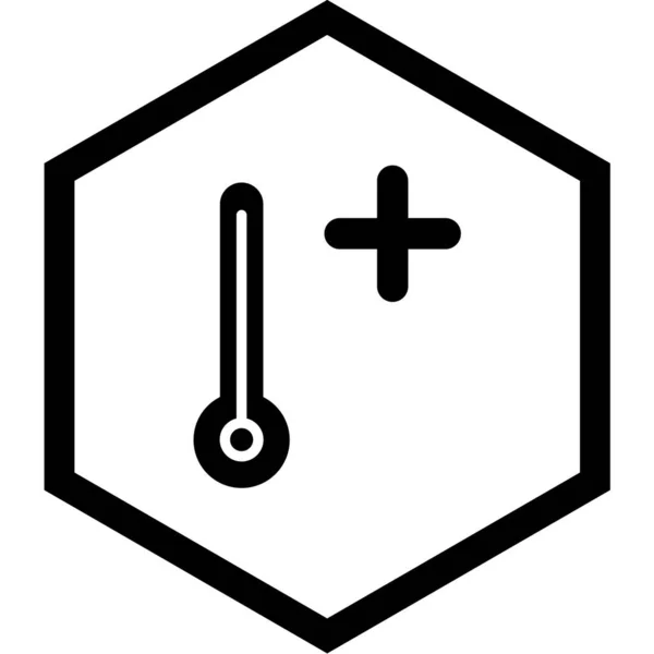 Pictogram Medische Gezondheidslijn Vector — Stockvector