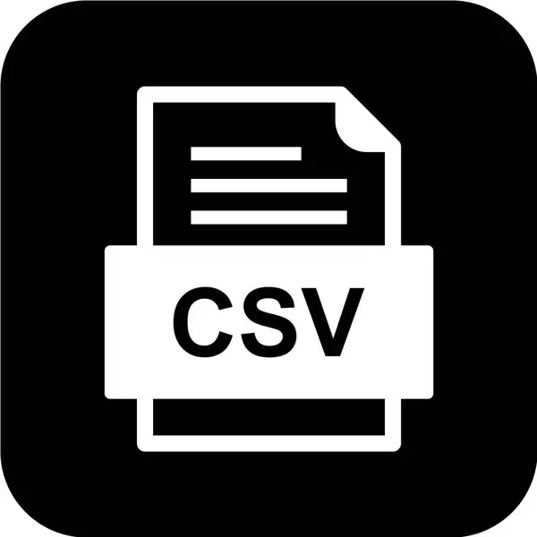 Icona Formato File Illustrazione Vettoriale — Vettoriale Stock