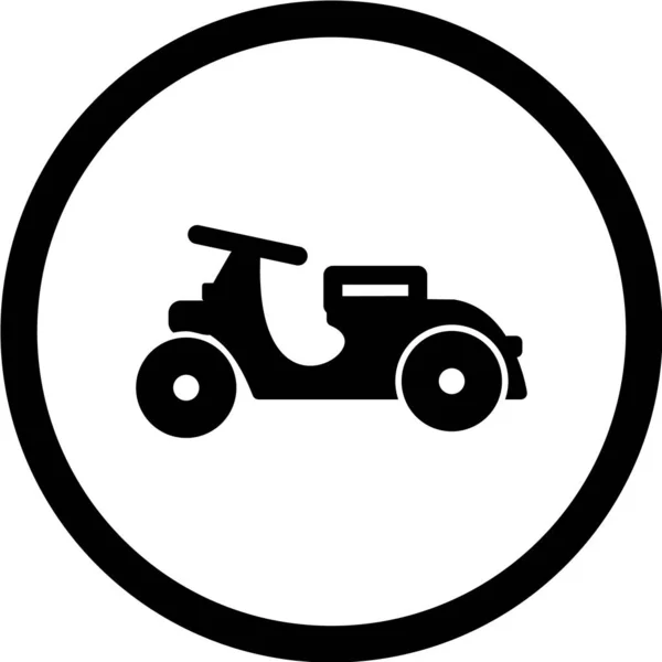 Icono Transporte Vector Ilustración — Vector de stock