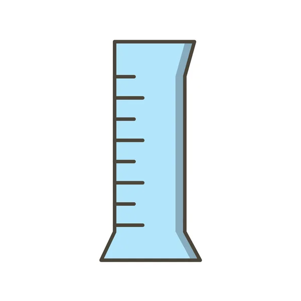 Illustrazione Vettoriale Del Test Moderno Mancanza Icona — Vettoriale Stock