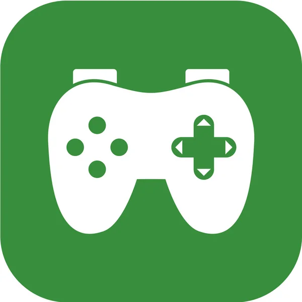 Juego Controlador Vector Icono — Vector de stock