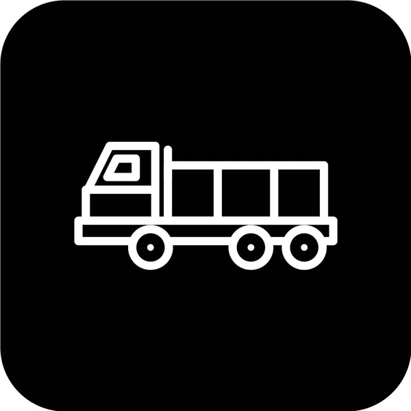 Icono Transporte Vector Ilustración — Vector de stock
