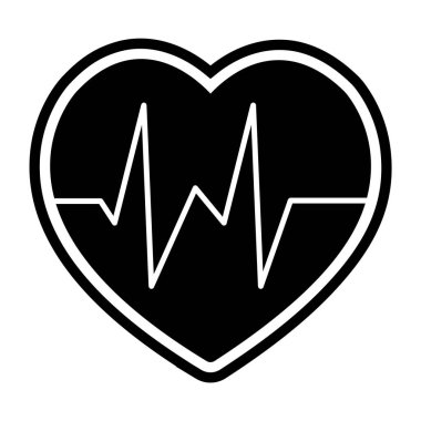  Kalp Atışı Simgesi Moda Tarzı İzole Arkaplanda