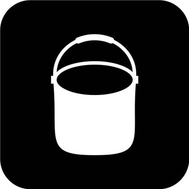 kova ağ ikonu vektör illüstrasyonu 