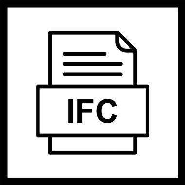 dosya biçimi simgesi, vektör illüstrasyonu