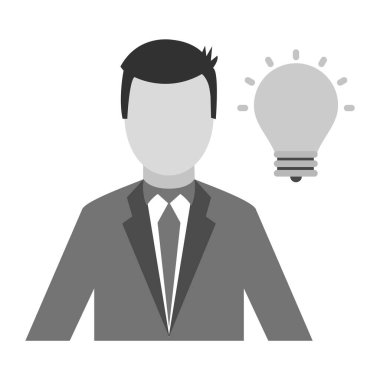  Creavite Man Simgesi Moda Tarzı İzole Arkaplan